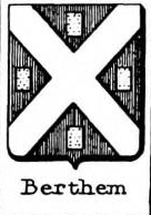 Berthem Coat of Arms / Family Crest 0