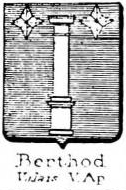 Berthod Coat of Arms / Family Crest 1