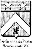 Berthomier Coat of Arms / Family Crest 0