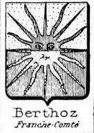 Berthoz Coat of Arms / Family Crest 0