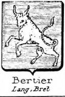 Bertier Coat of Arms / Family Crest 2