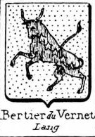 Bertier Coat of Arms / Family Crest 4