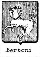 Bertoni Coat of Arms / Family Crest 1