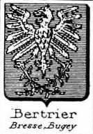 Bertrier Coat of Arms / Family Crest 0