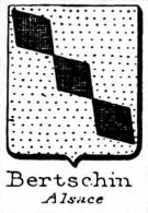 Bertschin Coat of Arms / Family Crest 0