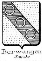 Berwangen Coat of Arms / Family Crest 0