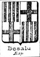 Besalu Coat of Arms / Family Crest 0