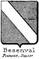 Besenval Coat of Arms / Family Crest 1