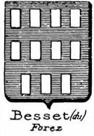 Besset Coat of Arms / Family Crest 2