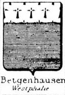 Betgenhausen Coat of Arms / Family Crest 0