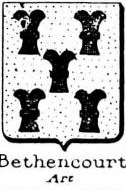 Bethencourt Coat of Arms / Family Crest 1