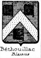 Bethouillac Coat of Arms / Family Crest 0