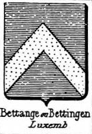 Bettange Coat of Arms / Family Crest 0