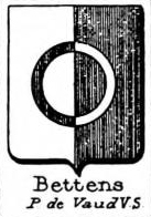 Bettens Coat of Arms / Family Crest 0