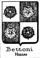 Bettoni Coat of Arms / Family Crest 1