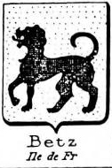 Betz Coat of Arms / Family Crest 1