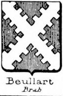 Beullart Coat of Arms / Family Crest 0