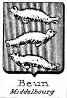 Beun Coat of Arms / Family Crest 0
