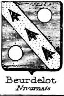 Beurdelot Coat of Arms / Family Crest 0