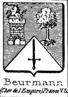Beurmann Coat of Arms / Family Crest 2