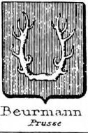 Beurmann Coat of Arms / Family Crest 4