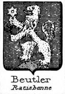 Beutler Coat of Arms / Family Crest 0