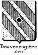 Beuvenengiere Coat of Arms / Family Crest 0