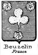Beuzelin Coat of Arms / Family Crest 0
