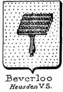 Beverloo Coat of Arms / Family Crest 0