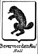 Bevervoorden Coat of Arms / Family Crest 0