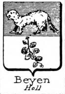 Beyen Coat of Arms / Family Crest 1