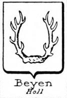 Beyen Coat of Arms / Family Crest 0