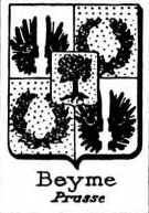 Beyme Coat of Arms / Family Crest 1