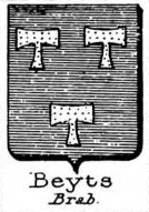 Beyts Coat of Arms / Family Crest 1