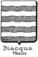 Biacqua Coat of Arms / Family Crest 0