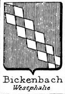 Bickenbach Coat of Arms / Family Crest 5