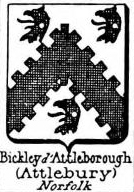 Bickley Coat of Arms / Family Crest 3