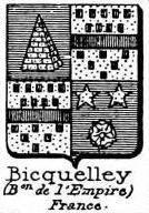 Bicquelley Coat of Arms / Family Crest 0