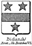 Bidan Coat of Arms / Family Crest 0