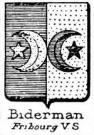 Biderman Coat of Arms / Family Crest 0