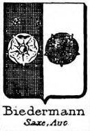 Biedermann Coat of Arms / Family Crest 3