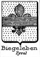 Biegeleben Coat of Arms / Family Crest 1