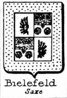 Bielefeld Coat of Arms / Family Crest 1