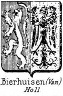 Bierhuisen Coat of Arms / Family Crest 0