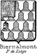 Biernalmont Coat of Arms / Family Crest 0
