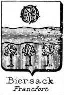 Biersack Coat of Arms / Family Crest 0