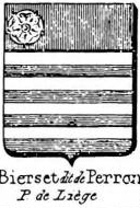 Bierset Coat of Arms / Family Crest 1
