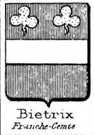 Bietrix Coat of Arms / Family Crest 0