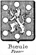 Bieule Coat of Arms / Family Crest 0