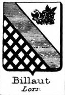 Billaut Coat of Arms / Family Crest 0